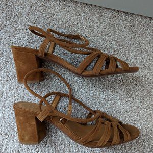 Sezane Gloria Sandals - Camel